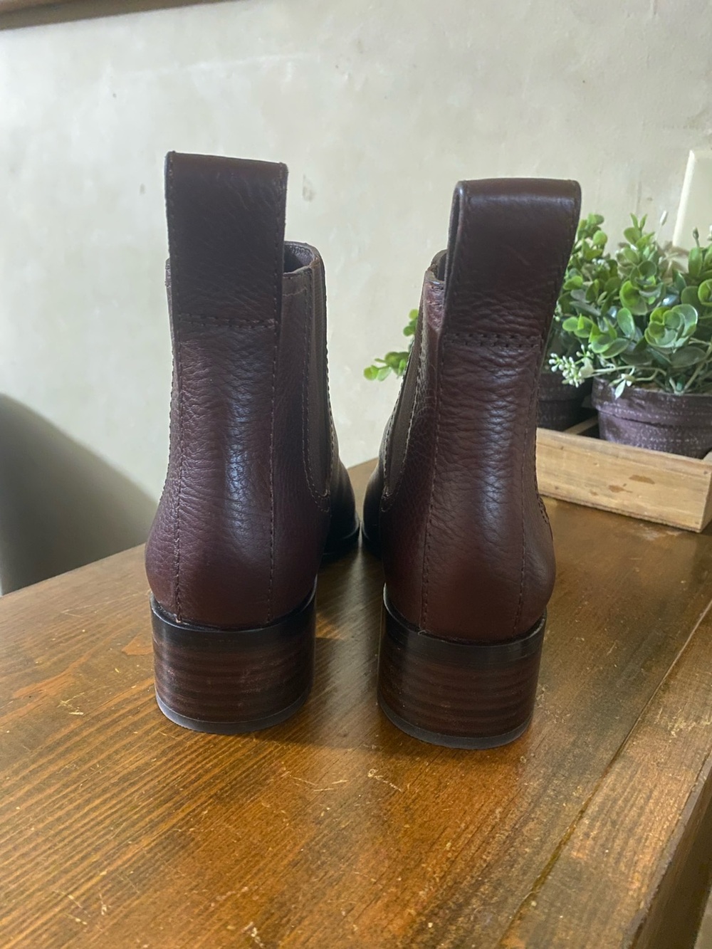 Loeffler Randall Nellie Chelsea Ankle Boot Women’s Sz 7.5 Shoe Espresso Brown - Picture 5 of 10